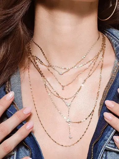 Lana Women's 14K Yellow Gold & 0.20 TCW Diamond Pendant Necklace - Yellow Gold | Thumbnail 2 Lana Women's 14K Yellow Gold & 0.20 TCW Diamond Pendant Necklace - Yellow Gold | Thumbnail 2