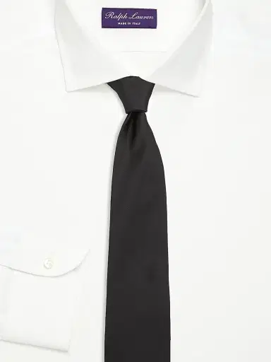 Ralph Lauren Purple Label Men's Classic Tie | Thumbnail 2 Ralph Lauren Purple Label Men's Classic Tie | Thumbnail 2