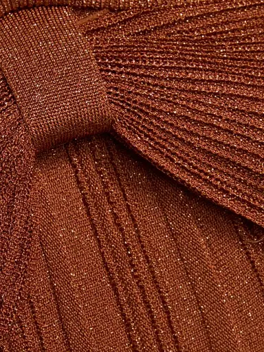 Zimmermann Women's Indra Metallic Halter Maxi Dress - Metallic Tan | Thumbnail 7 Zimmermann Women's Indra Metallic Halter Maxi Dress - Metallic Tan | Thumbnail 7