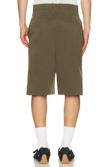 Bottega Veneta Cotton Silk Crinkled Toile Shorts | Thumbnail 2 Bottega Veneta Cotton Silk Crinkled Toile Shorts | Thumbnail 2