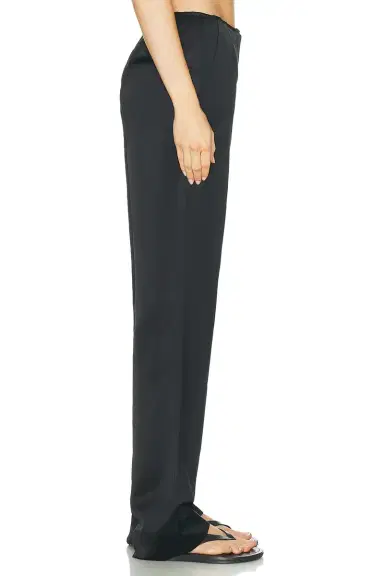 TOTEME Easy Undone Edge Trouser | Thumbnail 3 TOTEME Easy Undone Edge Trouser | Thumbnail 3