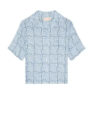 Marni Camp Collared Button Down Shirt | Thumbnail 4 Marni Camp Collared Button Down Shirt | Thumbnail 4