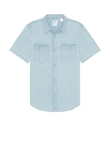 LEVI'S Short Sleeve Relaxed Fit Western Shirt | Thumbnail 4 LEVI'S Short Sleeve Relaxed Fit Western Shirt | Thumbnail 4