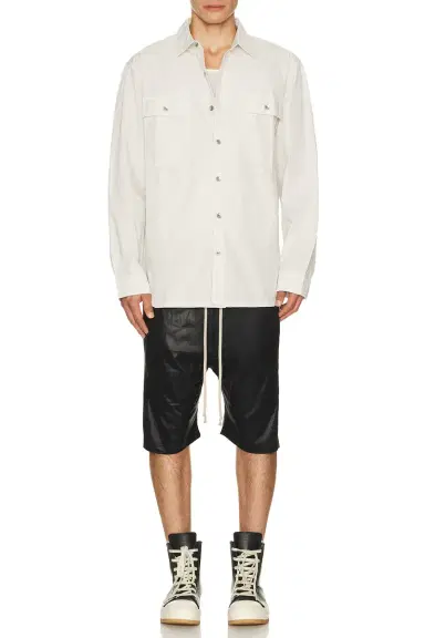 DRKSHDW by Rick Owens Jumbo Outershirt | Thumbnail 3 DRKSHDW by Rick Owens Jumbo Outershirt | Thumbnail 3
