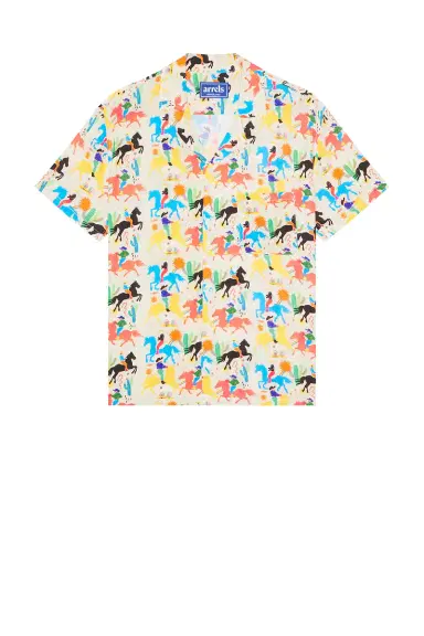 Arrels Barcelona Cowboy x Simmon Said Camp Collar Shirt | Thumbnail 4 Arrels Barcelona Cowboy x Simmon Said Camp Collar Shirt | Thumbnail 4