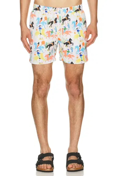 Arrels Barcelona Cowboy x Simmon Said Classic Swim Shorts | Thumbnail 1 Arrels Barcelona Cowboy x Simmon Said Classic Swim Shorts | Thumbnail 1