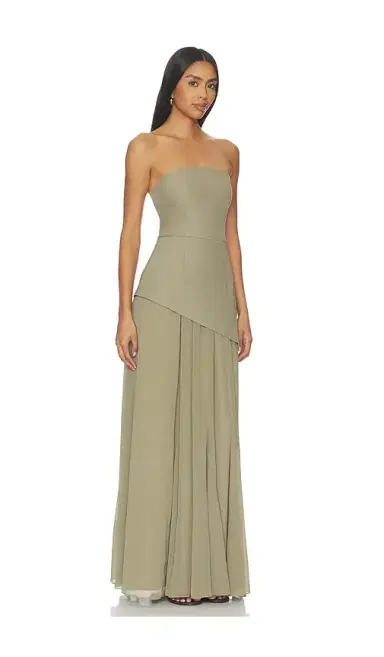 4th & Reckless Kathryn Strapless Dress | Thumbnail 2 4th & Reckless Kathryn Strapless Dress | Thumbnail 2