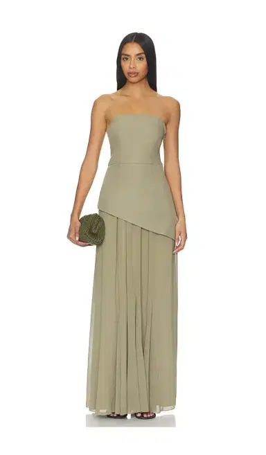 4th & Reckless Kathryn Strapless Dress | Thumbnail 1 4th & Reckless Kathryn Strapless Dress | Thumbnail 1
