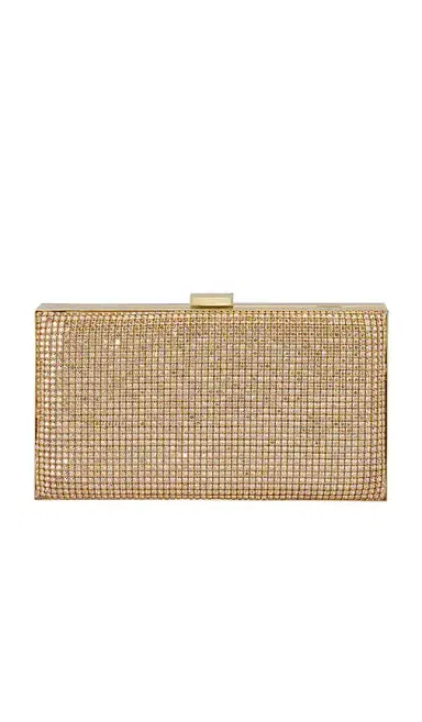 olga berg Stef Crystal Box Clutch | Thumbnail 1 olga berg Stef Crystal Box Clutch | Thumbnail 1