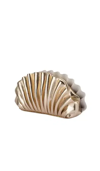 olga berg Hollie Pleated Clutch | Thumbnail 2 olga berg Hollie Pleated Clutch | Thumbnail 2