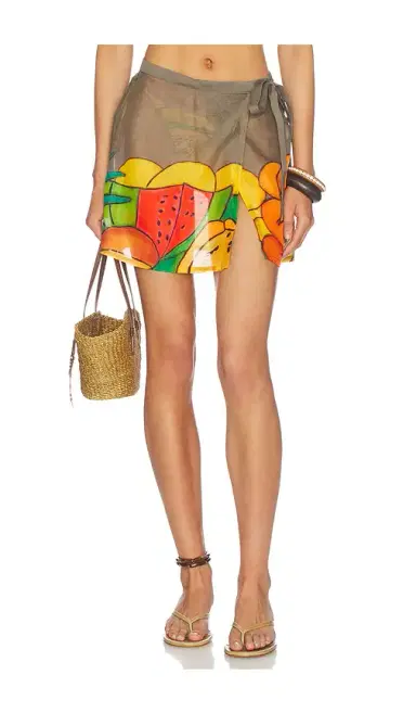 Donde Esteban Frutas Pareo Skirt | Thumbnail 1 Donde Esteban Frutas Pareo Skirt | Thumbnail 1