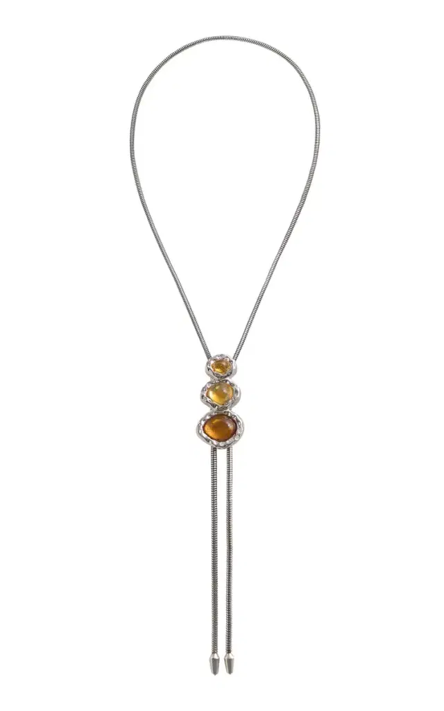 The Merriam In Silver With Citrine The Merriam In Silver With Citrine