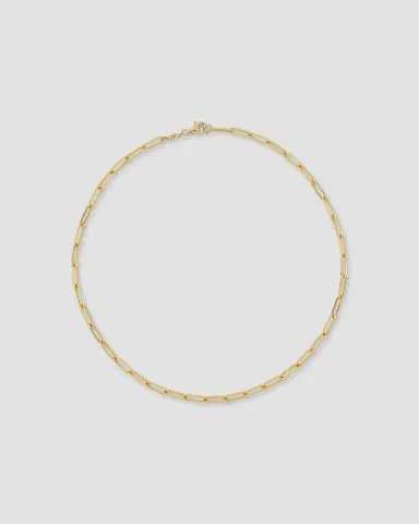 Jennifer Fisher Long Link Chain in 14K | Thumbnail 2 Jennifer Fisher Long Link Chain in 14K | Thumbnail 2