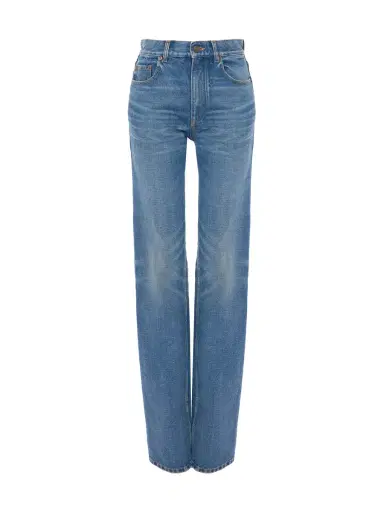 Chloé High-Rise Straight Leg Jeans | Thumbnail 1 Chloé High-Rise Straight Leg Jeans | Thumbnail 1