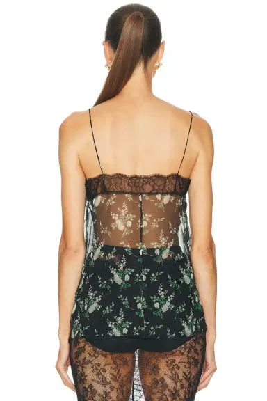 Dolce & Gabbana Sheer Camisole Top | Thumbnail 3 Dolce & Gabbana Sheer Camisole Top | Thumbnail 3
