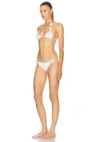 Oseree Bridal Rose Two Piece Bikini Set | Thumbnail 2 Oseree Bridal Rose Two Piece Bikini Set | Thumbnail 2