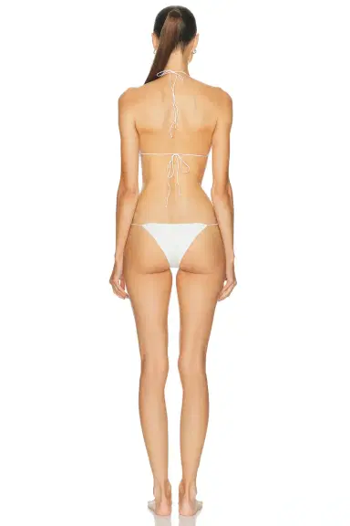 Oseree Bridal Rose Two Piece Bikini Set | Thumbnail 3 Oseree Bridal Rose Two Piece Bikini Set | Thumbnail 3