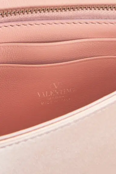 Valentino Garavani V Logo Signature Wallet With Strap | Thumbnail 7 Valentino Garavani V Logo Signature Wallet With Strap | Thumbnail 7