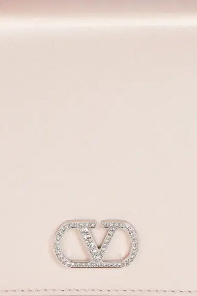 Valentino Garavani V Logo Signature Wallet With Strap | Thumbnail 8 Valentino Garavani V Logo Signature Wallet With Strap | Thumbnail 8
