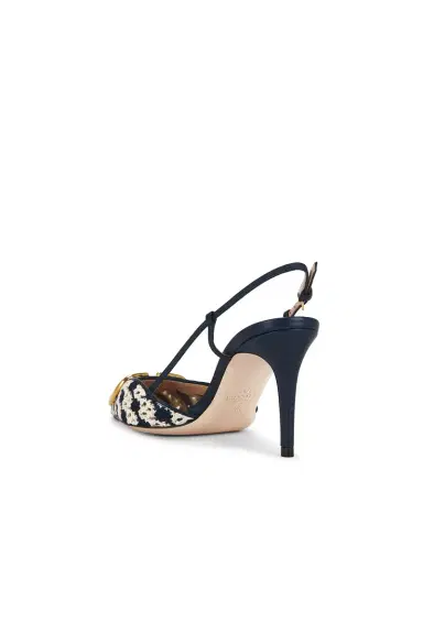Valentino Garavani V Logo Signature 80 Slingback | Thumbnail 3 Valentino Garavani V Logo Signature 80 Slingback | Thumbnail 3