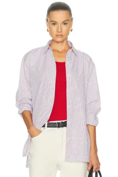 Nili Lotan Yorke Button Down Top | Thumbnail 1 Nili Lotan Yorke Button Down Top | Thumbnail 1