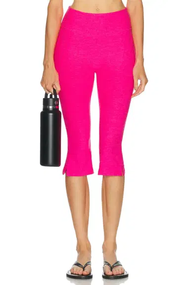 Beyond Yoga Spacedye Midi Rise Slit Capri Legging | Thumbnail 1 Beyond Yoga Spacedye Midi Rise Slit Capri Legging | Thumbnail 1