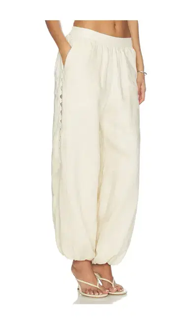 Simkhai Selah Linen Lace Balloon Pant | Thumbnail 2 Simkhai Selah Linen Lace Balloon Pant | Thumbnail 2