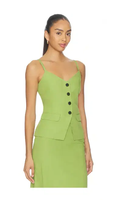 ALIGNE Apple Linen Mix Waistcoat | Thumbnail 2 ALIGNE Apple Linen Mix Waistcoat | Thumbnail 2
