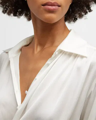 Kiki De Montparnasse Crossover Blouson-Sleeve Bodysuit | Thumbnail 9 Kiki De Montparnasse Crossover Blouson-Sleeve Bodysuit | Thumbnail 9