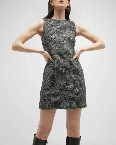 Dolce & Gabbana Tweed Sleeveless Mini Dress | Thumbnail 7 Dolce & Gabbana Tweed Sleeveless Mini Dress | Thumbnail 7