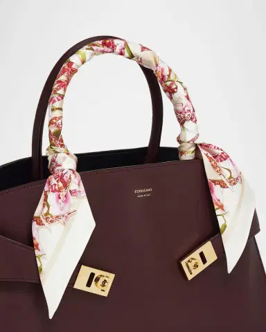 FERRAGAMO Floral Gaia Silk Scarf | Thumbnail 2 FERRAGAMO Floral Gaia Silk Scarf | Thumbnail 2