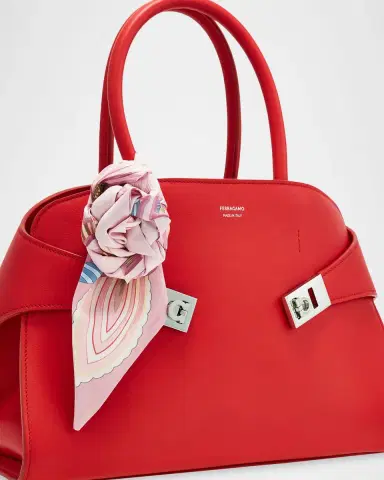 Ferragamo Floral Brezza Silk Scarf | Thumbnail 4 Ferragamo Floral Brezza Silk Scarf | Thumbnail 4