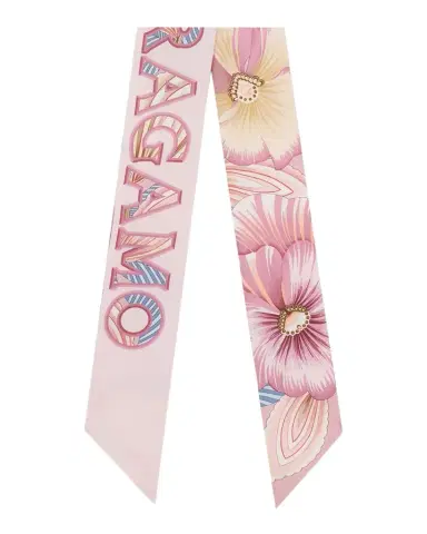Ferragamo Floral Brezza Silk Scarf | Thumbnail 1 Ferragamo Floral Brezza Silk Scarf | Thumbnail 1