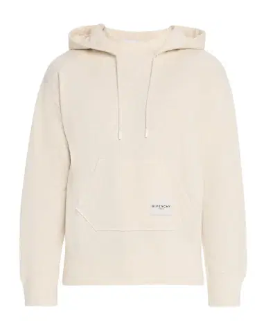 Givenchy Men's Pocket-Label Cotton Blend Drawstring Hoodie | Thumbnail 1 Givenchy Men's Pocket-Label Cotton Blend Drawstring Hoodie | Thumbnail 1