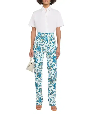 Etro Floral-Print Straight-Leg Jeans | Thumbnail 1 Etro Floral-Print Straight-Leg Jeans | Thumbnail 1