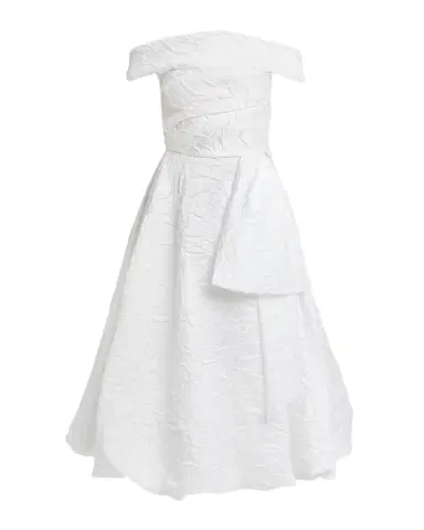 Talbot Runhof Cordero Off-the-Shoulder Floral Jacquard Midi Dress | Thumbnail 1 Talbot Runhof Cordero Off-the-Shoulder Floral Jacquard Midi Dress | Thumbnail 1