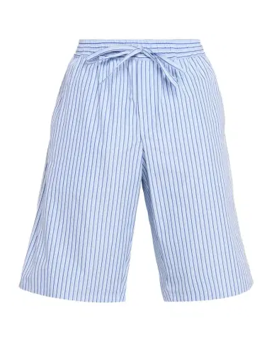 Dolce & Gabbana Men's Cotton and Silk Pinstripe Poplin Drawstring Shorts | Thumbnail 1 Dolce & Gabbana Men's Cotton and Silk Pinstripe Poplin Drawstring Shorts | Thumbnail 1