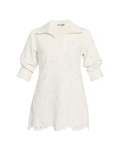 SIMKHAI Freya Embroidered Mini Dress | Thumbnail 1 SIMKHAI Freya Embroidered Mini Dress | Thumbnail 1