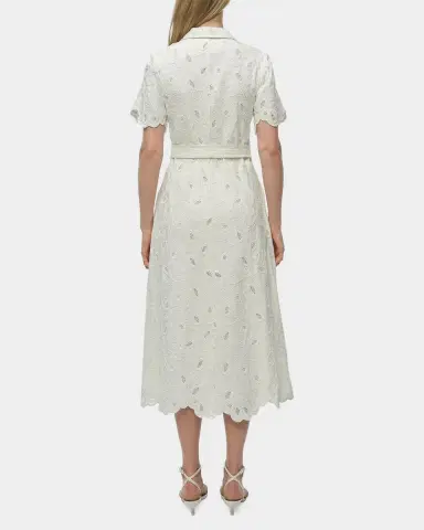 SIMKHAI Audria Belted Midi-Shirtdress | Thumbnail 2 SIMKHAI Audria Belted Midi-Shirtdress | Thumbnail 2