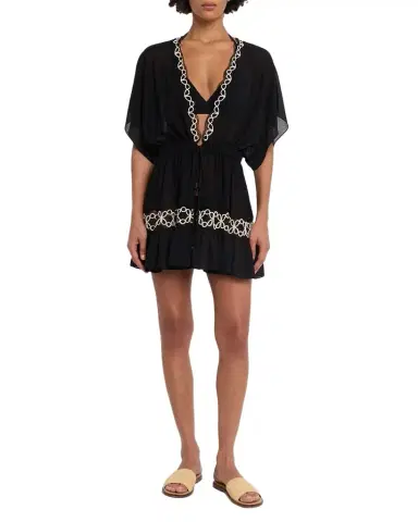 Ramy Brook Alisa Embroidered Mini Coverup Dress | Thumbnail 1 Ramy Brook Alisa Embroidered Mini Coverup Dress | Thumbnail 1