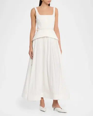 Acler Actonhill Linen Maxi Dress | Thumbnail 4 Acler Actonhill Linen Maxi Dress | Thumbnail 4