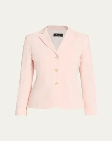 Theory Shrunken Single-Breasted Blazer | Thumbnail 16 Theory Shrunken Single-Breasted Blazer | Thumbnail 16