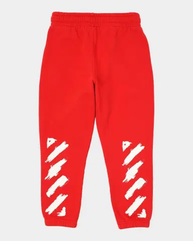 Off-White Boy's Diagonal Paint Sweatpants, Size 4 | Thumbnail 2 Off-White Boy's Diagonal Paint Sweatpants, Size 4 | Thumbnail 2