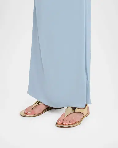 Stuart Weitzman Marley Metallic Leather Ankle-Strap Sandals | Thumbnail 2 Stuart Weitzman Marley Metallic Leather Ankle-Strap Sandals | Thumbnail 2