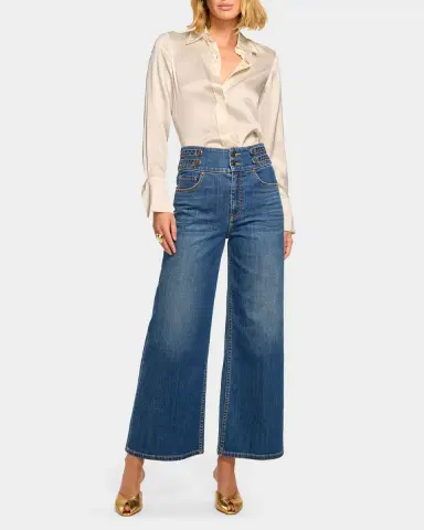 Ramy Brook Liv Cropped Wide-Leg Jeans | Thumbnail 2 Ramy Brook Liv Cropped Wide-Leg Jeans | Thumbnail 2