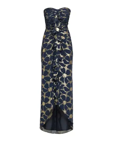 Ramy Brook Daisy Goldie Strapless Floral Jacquard Gown | Thumbnail 1 Ramy Brook Daisy Goldie Strapless Floral Jacquard Gown | Thumbnail 1