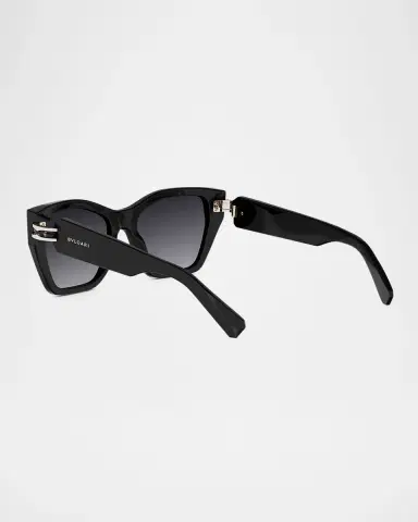 BVLGARI B. Zero1 52mm Acetate Butterfly Sunglasses | Thumbnail 4 BVLGARI B. Zero1 52mm Acetate Butterfly Sunglasses | Thumbnail 4