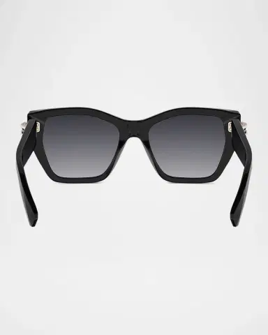 BVLGARI B. Zero1 52mm Acetate Butterfly Sunglasses | Thumbnail 5 BVLGARI B. Zero1 52mm Acetate Butterfly Sunglasses | Thumbnail 5