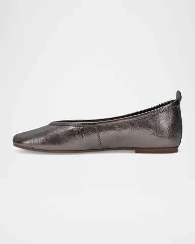 Frye Hayley Metallic Leather Ballerina Flats | Thumbnail 3 Frye Hayley Metallic Leather Ballerina Flats | Thumbnail 3
