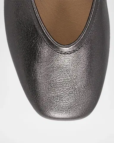 Frye Hayley Metallic Leather Ballerina Flats | Thumbnail 4 Frye Hayley Metallic Leather Ballerina Flats | Thumbnail 4